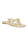 Katy Perry The Halie Bow Flip Flop In Gold