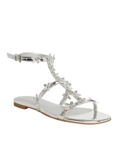 KATY PERRY WOMEN'S HALIE GLADIATOR ROUND TOE SANDALS
