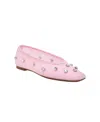 Katy Perry Women's High Rise Crystal Ballet Flats In Pink