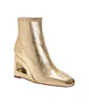 Katy Perry The Hollow Wedge Bootie In Gold