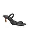 Katy Perry The Leilei Stretch Sandal Womens Strappy Faux Leather Heels In Black