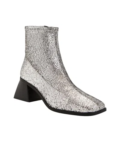 Katy Perry Women's Lolette Stretch Ankle Boots In Silver