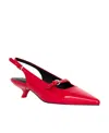 Katy Perry Women's Micro Heel Slingback Pumps In Bright Red