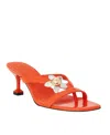 KATY PERRY WOMEN'S OCEANSIDE FLOWER SLIP-ON SANDALS