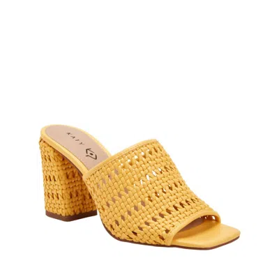 Katy Perry Women's Tana Slide Sandals In Pineapple