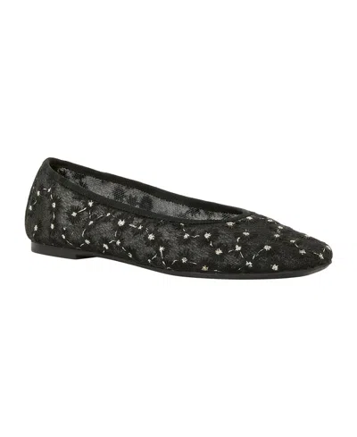 Katy Perry Women's The Evie High Square Toe Ballet Flats In Black