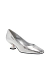Katy Perry The Laterr Pump In Silver- Polyurethane,polyester