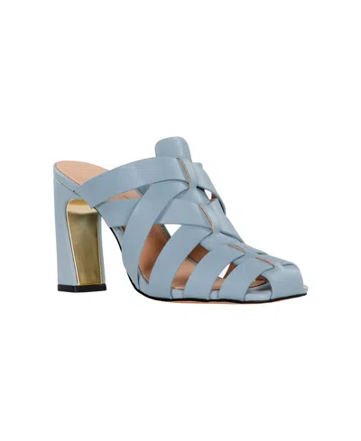 KATY PERRY WOMEN'S THE PUEBLA FISHERMAN SQUARE TOE HEEL MULES