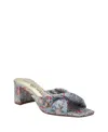 Katy Perry The Tooliped Twisted Sandal In Blue Multi