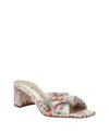 Katy Perry The Tooliped Twisted Sandal In Chalk Multi