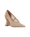 Katy Perry The Trendygurl Pointed Toe Wedge Pump In Caramel
