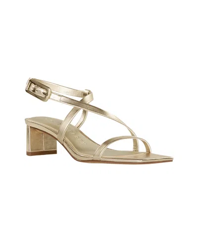 Katy Perry Women's The Wandering Square Toe Sandals In Champagne