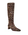 Katy Perry The Wandering Knee High Boot In Animal Print Multi