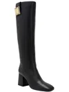 KATY PERRY WOMENS FAUX LEATHER TALL KNEE-HIGH BOOTS