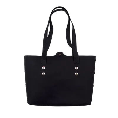 Katya Komarova Women's Felt Tote Bag - Black