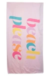 Katydid Beach Please Quick Dry Beach Towel