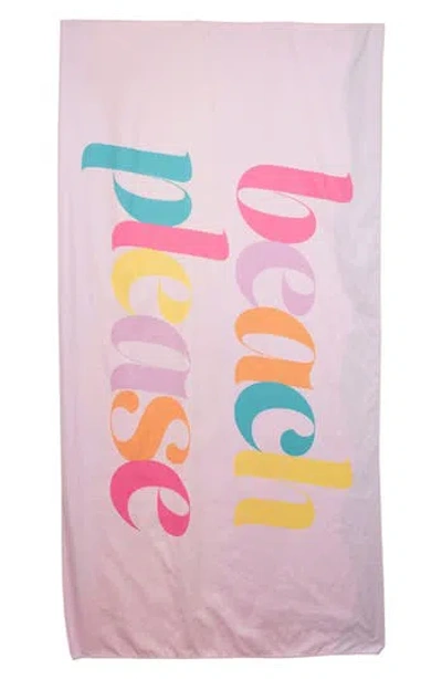Katydid Beach Please Quick Dry Beach Towel