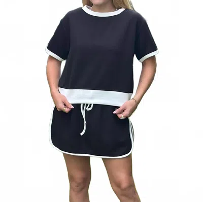 Katydid Chelsea Skorts In Black White