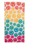 Katydid Happy Face Quick Dry Beach Towel