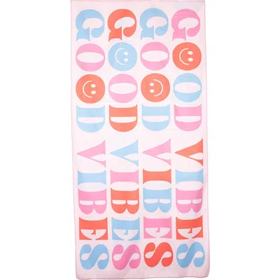 Katydid Happy Good Vibes Towel