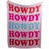 Katydid Oversized Blanket In Howdy