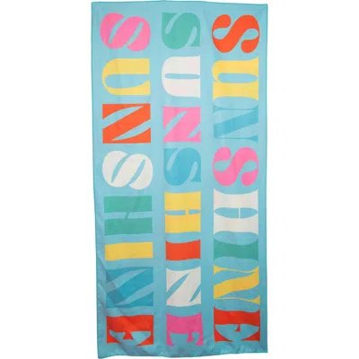Katydid Sunshine Quick Dry Beach Towel