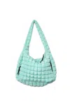 Katydid Women's Quilted Hobo Bag In Mint