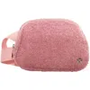 Katydid Women's Sherpa Belt Bum Bag Sling Bag In Mauve In Multi