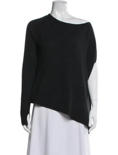 Pre-owned Kaufmanfranco Bateau Neckline Sweater In Black