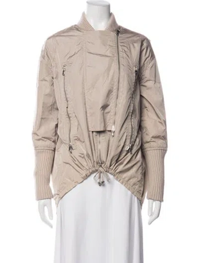 Pre-owned Kaufmanfranco Bomber Jacket In Neutrals