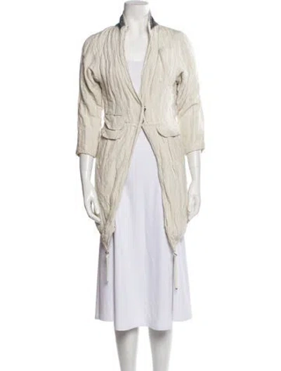 Pre-owned Kaufmanfranco Coat In Neutral