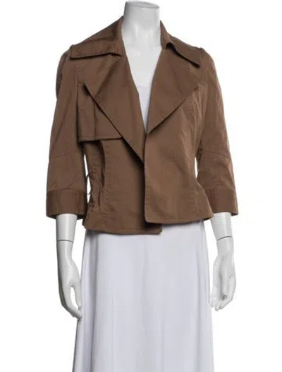 Pre-owned Kaufmanfranco Jacket In Brown