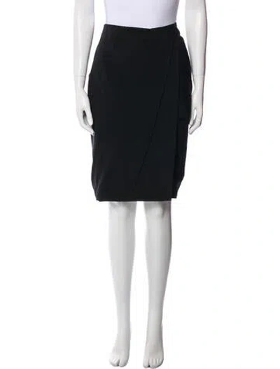 Pre-owned Kaufmanfranco Knee-length Skirt In Black