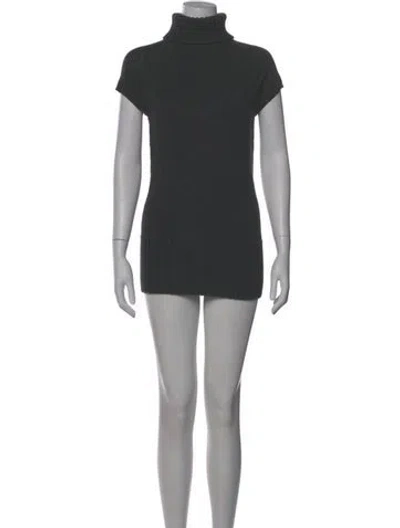 Pre-owned Kaufmanfranco Merino Wool Mini Dress In Gray
