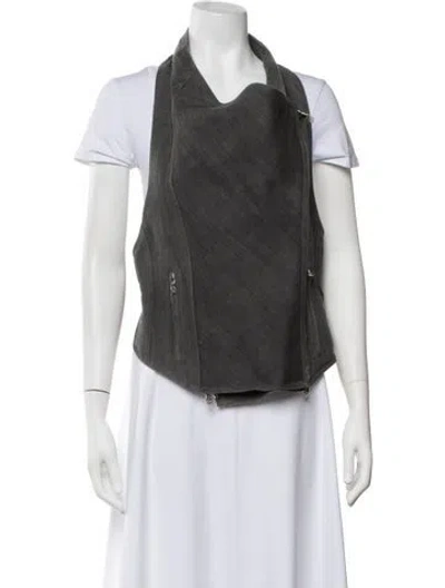 Pre-owned Kaufmanfranco Merino Wool Vest In Grey