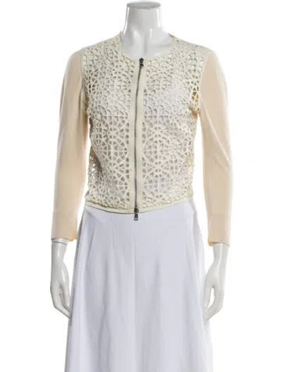 Pre-owned Kaufmanfranco Scoop Neck Sweater In Neutral