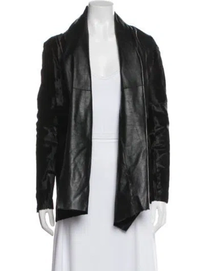 Pre-owned Kaufmanfranco Shearling Jacket In Black