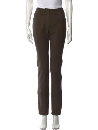 Pre-owned Kaufmanfranco Straight Leg Pants In Brown