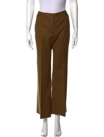 Pre-owned Kaufmanfranco Straight Leg Pants In Brown