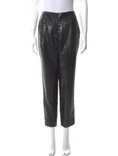 Pre-owned Kaufmanfranco Straight Leg Pants In Gray