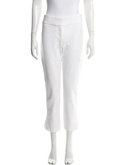 Pre-owned Kaufmanfranco Straight Leg Pants In White