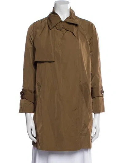 Pre-owned Kaufmanfranco Trench Coat In Brown