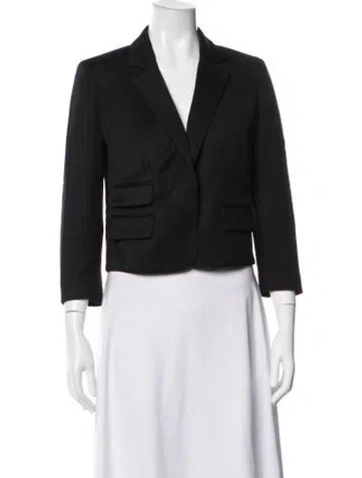 Pre-owned Kaufmanfranco Virgin Wool Blazer In Black