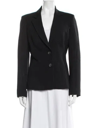 Pre-owned Kaufmanfranco Virgin Wool Blazer In Black