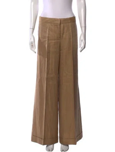 Pre-owned Kaufmanfranco Wide Leg Pants In Brown