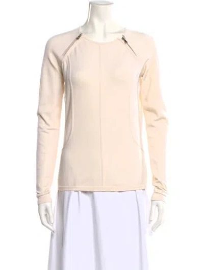 Pre-owned Kaufmanfranco Wool Crew Neck Sweater In Neutral