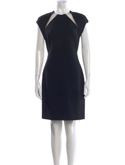 Pre-owned Kaufmanfranco Wool Knee-length Dress In Black