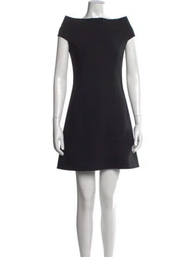 Pre-owned Kaufmanfranco Wool Mini Dress In Black