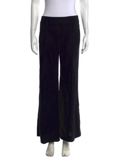 Pre-owned Kaufmanfranco Wool Wide Leg Pants In Black