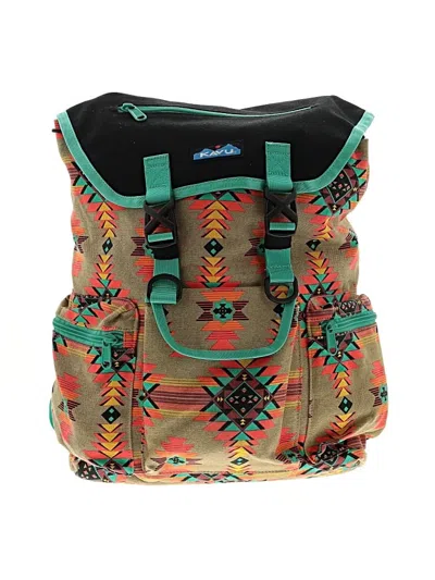 Pre-owned Kavu Backpack In Green